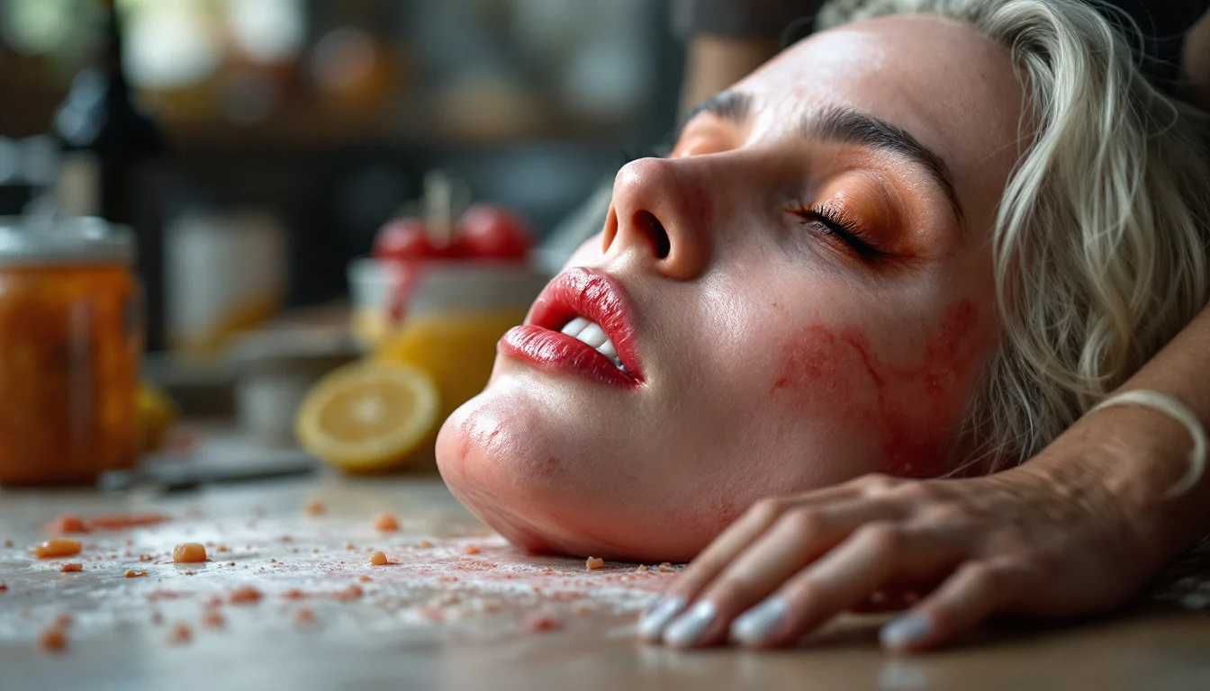 make-up), gelatine (gel